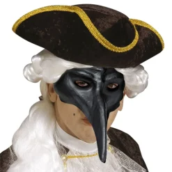 Svart Venetiansk Mask