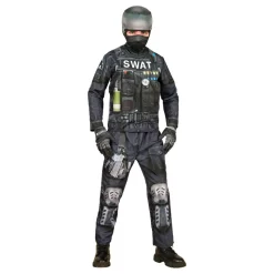 SWAT Barn Maskeraddräkt