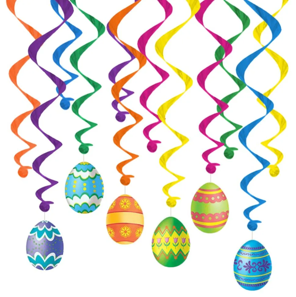 Swirls Påskägg Hängande Dekoration
