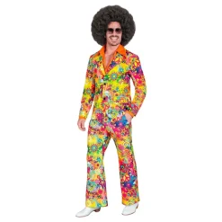 60-tals Flower Power Kostym Maskeraddräkt