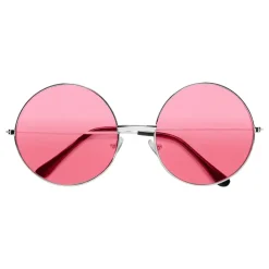 70-tals Glasögon Rosa