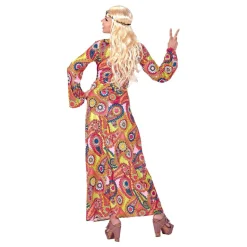 60-tals Hippie Klänning Maskeraddräkt