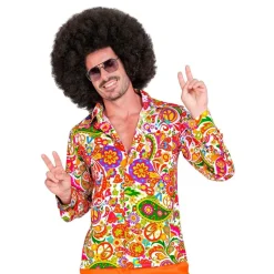 60-tals Hippie Skjorta Herr