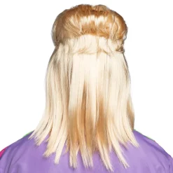 80-tals Hockeyfrilla Blond Peruk