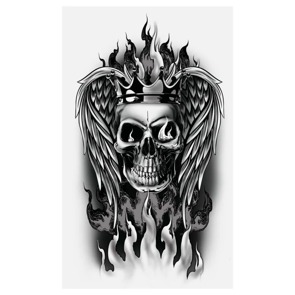 Tatuering Dödskalle