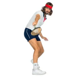 Tennisspelare Retro Herr Maskeraddräkt