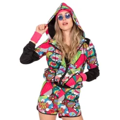 Tracksuit Pop Art Maskeraddräkt