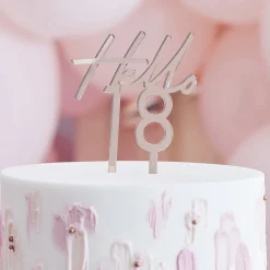 Tårtdekoration Siffra Hello