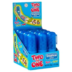 Two to One Tropical Klubba med Leksak Storpack