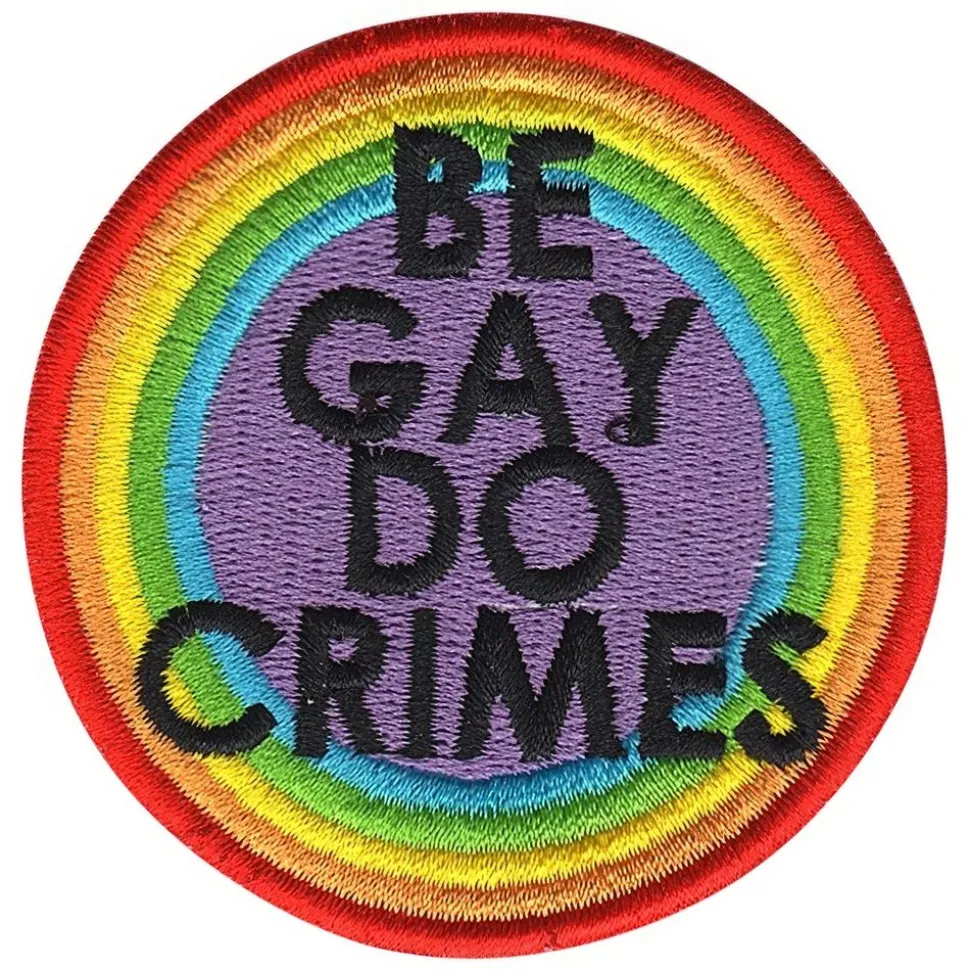 Tygmärke Be Gay Do Crimes