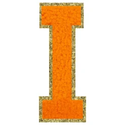 Tygmärke Bokstav Orange