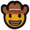 Tygmärke Emoji Cowboy