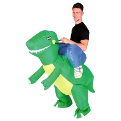 Uppblåsbar Ridande Dinosaurie Maskeraddräkt
