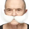 Uppfinnare Mustasch Vit