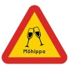 Varningsskylt Möhippa/Svensexa