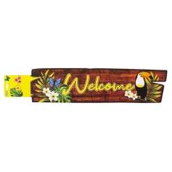 Väggskylt Tucan Welcome