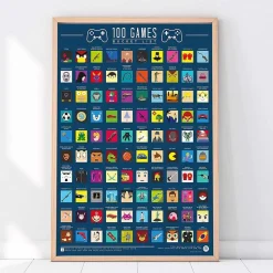 100 Video Games Bucket List Skraptavla