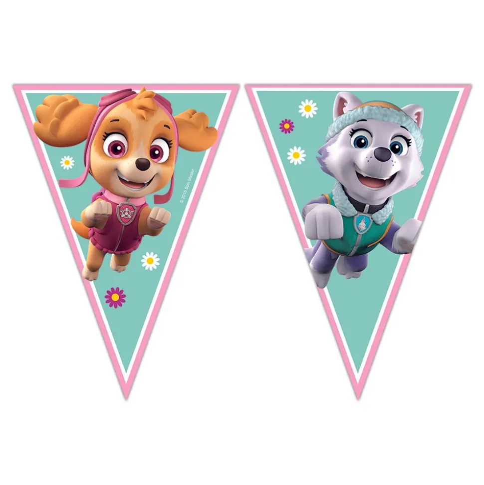 Vimpelgirlang Paw Patrol Skye & Everest