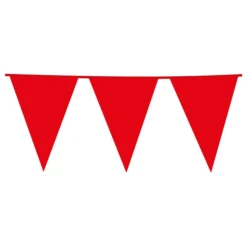 Vimpelgirlang Röd Stor