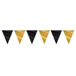 Vimpelgirlang Svart/Guld