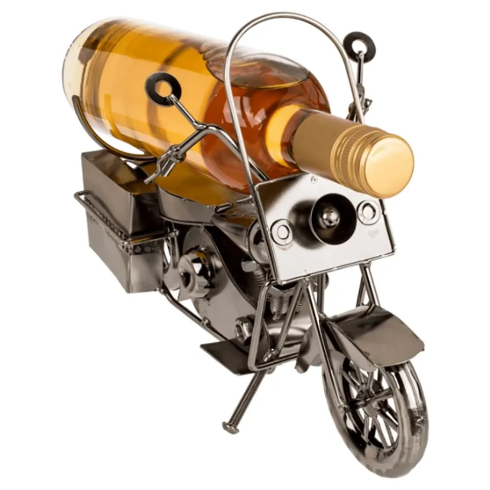 Vinställ i Metall Motorcykel