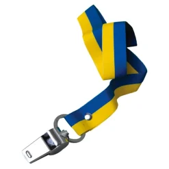 Visselpipa på Blå/Gult Band